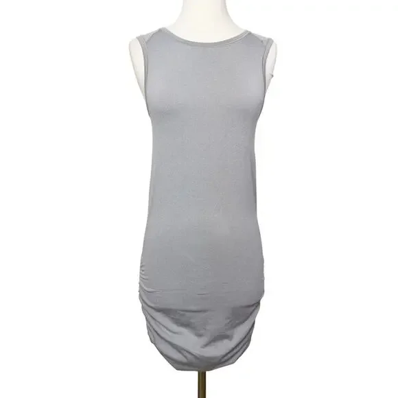 Lululemon In The Flow Dress Heathered Grey 4 - Picture 2 of 8